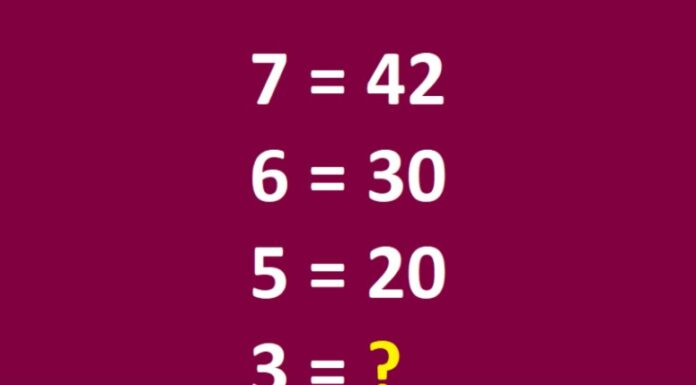 Koji broj se traži? Ako možete da rešite OVU ZAGONETKU sigurno imate visok IQ Koji broj se traži? Ako možete da rešite OVU ZAGONETKU sigurno imate visok IQ