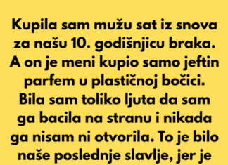 Mesecima sam štedela da mu kupim sat iz snova za našu 10. godišnjicu braka. Mesecima sam štedela da mu kupim sat iz snova za našu 10. godišnjicu braka.