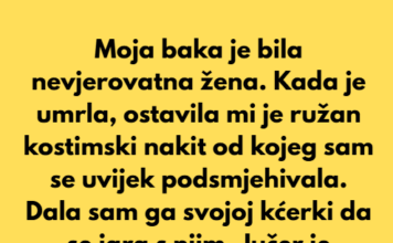 Moja baka je bila prava živahna žena… Moja baka je bila prava živahna žena…