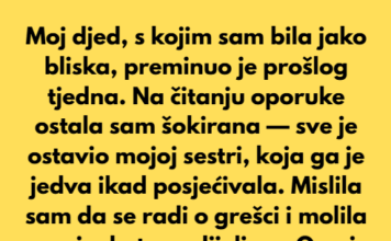 Moja sestra je odbila podijeliti djedovo nasljedstvo sa mnom — ali sudbina je okrenula ploču. Moja sestra je odbila podijeliti djedovo nasljedstvo sa mnom — ali sudbina je okrenula ploču.