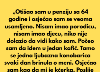 Nakon što sam otišao u penziju sa 64 godine, osjećao sam se veoma usamljeno. Nakon što sam otišao u penziju sa 64 godine, osjećao sam se veoma usamljeno.