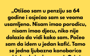 Nakon što sam otišao u penziju sa 64 godine, osjećao sam se veoma usamljeno. Nakon što sam otišao u penziju sa 64 godine, osjećao sam se veoma usamljeno.