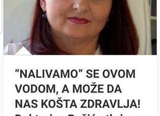 NALIVAMO SE OVOM VODOM A MOŽE DA NAS KOŠTA ZDRAVLJA!Doktorica Bašić otkriva.. NALIVAMO SE OVOM VODOM A MOŽE DA NAS KOŠTA ZDRAVLJA!Doktorica Bašić otkriva..