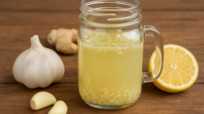 Napitak od bijelog luka: Moćan prirodni eliksir za zdravlje i dugovječnost Napitak od bijelog luka: Moćan prirodni eliksir za zdravlje i dugovječnost