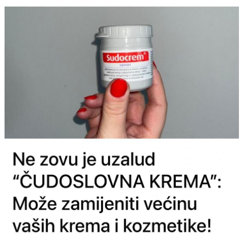 Ne zovu je uzalud “ČUD0SL0VNA KREMA”: Može zamijeniti većinu vaših krema i kozmetike! Ne zovu je uzalud “ČUD0SL0VNA KREMA”: Može zamijeniti većinu vaših krema i kozmetike!