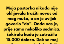 Neću dopustiti svom mužu da i dalje šalje novac svojoj kćeri Neću dopustiti svom mužu da i dalje šalje novac svojoj kćeri