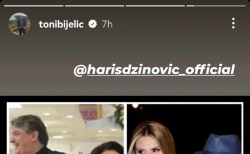 “Nek se svi razvedu!” Toni se javno obratio Harisu Džinoviću, zajedno zbijaju šale na račun propalih brakova “Nek se svi razvedu!” Toni se javno obratio Harisu Džinoviću, zajedno zbijaju šale na račun propalih brakova