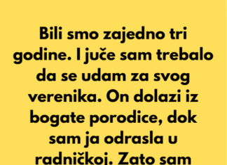 „Odlučila sam da ostavim verenika pred oltarom nakon što sam otkrila surovu istinu o njemu i njegovoj majci.“ „Odlučila sam da ostavim verenika pred oltarom nakon što sam otkrila surovu istinu o njemu i njegovoj majci.“