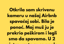 “Otkrila sam skrivenu kameru u našoj Airbnb spavaćoj sobi…” “Otkrila sam skrivenu kameru u našoj Airbnb spavaćoj sobi…”
