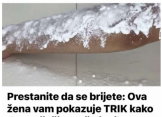 Prestanite da se brijete: Ova žena vam pokazuje TRIK kako da se riješite neželjenih dlačica na tijelu i bikiniju! Prestanite da se brijete: Ova žena vam pokazuje TRIK kako da se riješite neželjenih dlačica na tijelu i bikiniju!