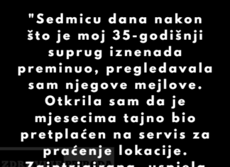 “Sedmicu dana nakon što je moj 35-godišnji suprug iznenada preminuo, pregledavala sam njegove mejlove.” “Sedmicu dana nakon što je moj 35-godišnji suprug iznenada preminuo, pregledavala sam njegove mejlove.”