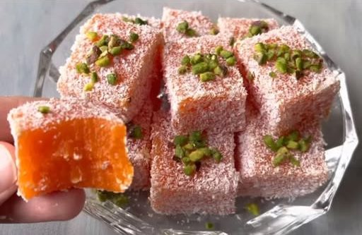 SLATKI LOKUM OD ŠARGAREPE SA SAMO 3 SASTOJKA 🥕 Mekani i ukusni lokum, savršen za čajanke i pauze za kafu. Jednostavan recept s tri glavna sastojka