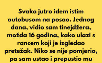 Svako jutro idem istim autobusom na posao… Svako jutro idem istim autobusom na posao…