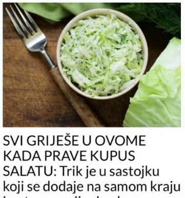 SVI GRIJEŠE U OVOME KADA PRAVE KUPUS SALATU: Trik je u sastojku koji se dodaje na samom kraju i potpuno mijenja ukus SVI GRIJEŠE U OVOME KADA PRAVE KUPUS SALATU: Trik je u sastojku koji se dodaje na samom kraju i potpuno mijenja ukus