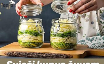 Svježi kupus čuvam u tegli za zimu! Godinama se ne kvari. Svježi kupus čuvam u tegli za zimu! Godinama se ne kvari.