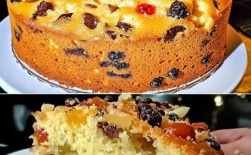 TRADICIONALNI KOLAČ SA KANDIRANIM VOĆEM 🎄🍰 Klasičan praznični desert pun bogatih ukusa! 😋✨