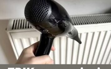 TRIK za smanjenje računa za grijanje pomoću običnog fena za kosu! TRIK za smanjenje računa za grijanje pomoću običnog fena za kosu!