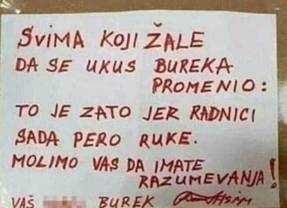 Vlasnik buregdžinice objasnio je zašto se okus njegovih proizvoda promijenio, fotka je HIT u regiji Vlasnik buregdžinice objasnio je zašto se okus njegovih proizvoda promijenio, fotka je HIT u regiji