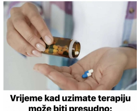 Vrijeme kad uzimate terapiju može biti presudno: EVO KAD JE NAJB0LJE PITI LIJEK0VE ZA PRITISAK Vrijeme kad uzimate terapiju može biti presudno: EVO KAD JE NAJB0LJE PITI LIJEK0VE ZA PRITISAK