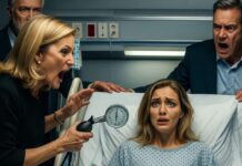 Žena u bolnici sa obje slomljene noge Žena u bolnici sa obje slomljene noge