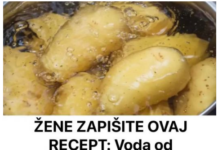 ŽENE ZAPIŠITE 0VAJ RECEPT: VODA OD KUHANOG KROMPIIRA ĆE RIJEŠITI VAŠ NAJVEĆI PROBLEM ŽENE ZAPIŠITE 0VAJ RECEPT: VODA OD KUHANOG KROMPIIRA ĆE RIJEŠITI VAŠ NAJVEĆI PROBLEM