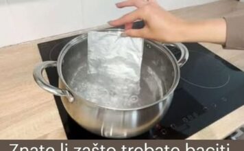 Znate li zašto trebate baciti ALUMINIJ u kipuću vodu? Jedna iskusna domaćica mi je savjetovala da to uradim i to je savršena pomoć u domaćinstvu Znate li zašto trebate baciti ALUMINIJ u kipuću vodu? Jedna iskusna domaćica mi je savjetovala da to uradim i to je savršena pomoć u domaćinstvu