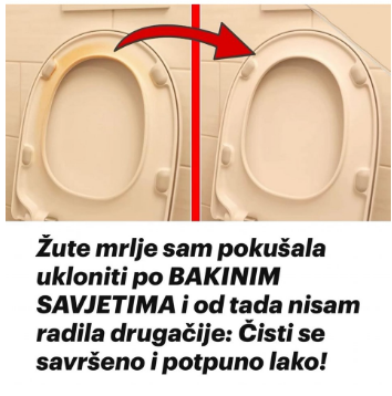 Žute mrlje sam pokušala ukloniti po BAKINIM SAVJETIMA i od tada nisam radila drugačije: Čisti se savršeno i potpuno lako! Žute mrlje sam pokušala ukloniti po BAKINIM SAVJETIMA i od tada nisam radila drugačije: Čisti se savršeno i potpuno lako!