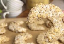 Bezglutenska kolačići od 3 sastojka… Više od 40 kolačića, bez brašna, traju 15 dana na sobnoj temperaturi Bezglutenska kolačići od 3 sastojka… Više od 40 kolačića, bez brašna, traju 15 dana na sobnoj temperaturi