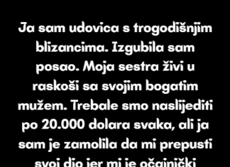 Borila sam se da dobijem nasljedstvo svoje sestre — ona uživa u luksuzu, a ja sam siromašna udovica. Borila sam se da dobijem nasljedstvo svoje sestre — ona uživa u luksuzu, a ja sam siromašna udovica.