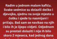 ČESTO su dolazili kod njega u KAFIĆ a onda jednog DANA …. ČESTO su dolazili kod njega u KAFIĆ a onda jednog DANA ….