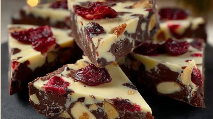 ČOKOLADNI TROUGLOVI SA BRUSNICAMA 🍫🍒 savršeni su za posebne prilike ili kada poželite sebe počastiti nečim finim i drugačijim