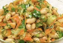 Ekonomična salata od graha… Idealna kao brz samostalan obrok ili prilog uz svako jelo… Ekonomična salata od graha… Idealna kao brz samostalan obrok ili prilog uz svako jelo…