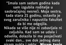 “Imala sam sedam godina kada sam izgubila roditelje…” “Imala sam sedam godina kada sam izgubila roditelje…”