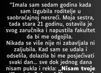 “Imala sam sedam godina kada sam izgubila roditelje…” “Imala sam sedam godina kada sam izgubila roditelje…”