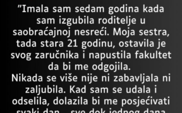 “Imala sam sedam godina kada sam izgubila roditelje…” “Imala sam sedam godina kada sam izgubila roditelje…”