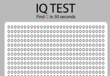 IMATE LI OKO SOKOLOVO? Možete li da pronađete slovo C za samo 30 sekundi? IMATE LI OKO SOKOLOVO? Možete li da pronađete slovo C za samo 30 sekundi?