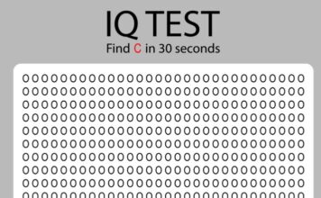 IMATE LI OKO SOKOLOVO? Možete li da pronađete slovo C za samo 30 sekundi? IMATE LI OKO SOKOLOVO? Možete li da pronađete slovo C za samo 30 sekundi?