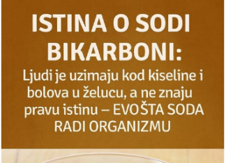 ISTINA O SODI BIKARBONI: Ljudi je uzimaju kod kiseline i bolova u želucu, a ne znaju pravu istinu – EVO ŠTA SODA RADI ORGANIZMU! ISTINA O SODI BIKARBONI: Ljudi je uzimaju kod kiseline i bolova u želucu, a ne znaju pravu istinu – EVO ŠTA SODA RADI ORGANIZMU!