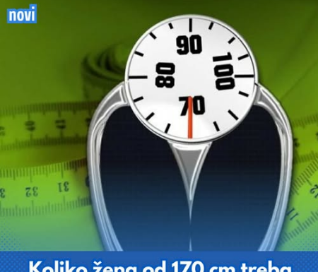 Koliko žena od 170 cm treba da ima kilograma Otkrivamo tačnu tabelu za svaku godinu starosti Koliko žena od 170 cm treba da ima kilograma Otkrivamo tačnu tabelu za svaku godinu starosti