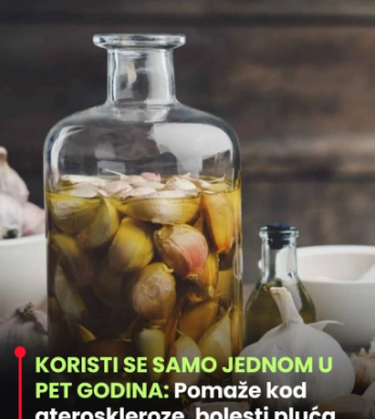 KORISTI SE SAMO JEDNOM U PET GODINA: Pomaže kod ateroskleroze, bolesti pluća, atritisa, reume, hemoroida… KORISTI SE SAMO JEDNOM U PET GODINA: Pomaže kod ateroskleroze, bolesti pluća, atritisa, reume, hemoroida…