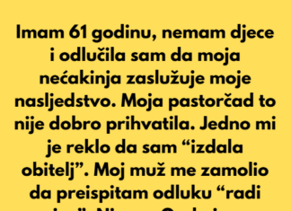Moj muž i pastorčad pokušali su uzeti moj novac, ali sam ih nadmudrila u svojoj oporuci. Moj muž i pastorčad pokušali su uzeti moj novac, ali sam ih nadmudrila u svojoj oporuci.
