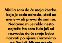 Moja kćerka želi odati počast čovjeku koji je uništio našu porodicu. Moja kćerka želi odati počast čovjeku koji je uništio našu porodicu.