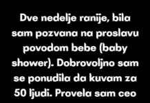 Moja prijateljica me odpozvala sa svoje proslave povodom bebe, ali ono što me posle toga zamolila – ostavilo me bez reči. 😳
