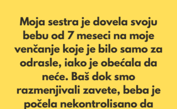 „Moja sestra je prešla ozbiljnu granicu na mom venčanju, pa sam joj uzvratila na savršen način.“ „Moja sestra je prešla ozbiljnu granicu na mom venčanju, pa sam joj uzvratila na savršen način.“