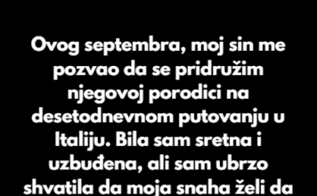 Moja snaha me izbacila s odmora jer sam odbila čuvati djecu — pa sam joj okrenula situaciju. Moja snaha me izbacila s odmora jer sam odbila čuvati djecu — pa sam joj okrenula situaciju.