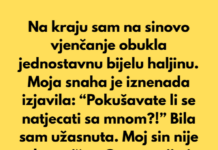 Moja snaha me ponizila pred svima, a sinov odgovor mi je slomio srce. Moja snaha me ponizila pred svima, a sinov odgovor mi je slomio srce.