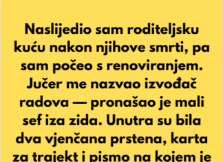 Naslijedio sam kuću svojih roditelja nakon njihove smrti, pa sam započeo s renoviranjem. Naslijedio sam kuću svojih roditelja nakon njihove smrti, pa sam započeo s renoviranjem.