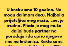 „Neću dozvoliti da moj muž bude porođajni partner svojoj najboljoj drugarici — on je oženjen, a ne dežuran za samohrane mame.“ „Neću dozvoliti da moj muž bude porođajni partner svojoj najboljoj drugarici — on je oženjen, a ne dežuran za samohrane mame.“