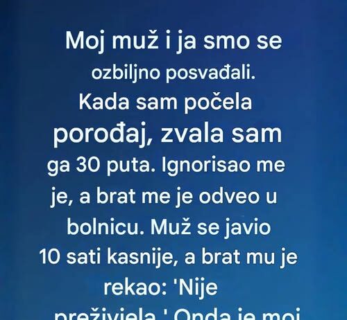 Noć koja je sve promenila: Kako je jedan trenutak u porođajnoj sali vratio ljubav u naš život Noć koja je sve promenila: Kako je jedan trenutak u porođajnoj sali vratio ljubav u naš život