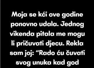 Odbijam čuvati pastorčad svoje kćeri — nisam njihova baka. Odbijam čuvati pastorčad svoje kćeri — nisam njihova baka.